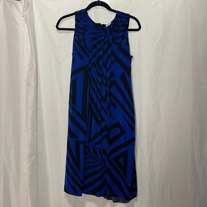 Calvin Klein Blue and Black Dress (S)